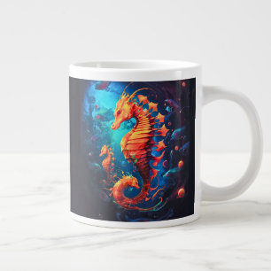 Seahorse Dreams, Surreal Otherly Sjöliv Jumbo Mugg