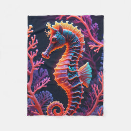 Seahorse Fleece Blanket