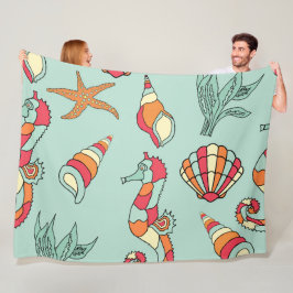 Seahorse Fleece Blanket