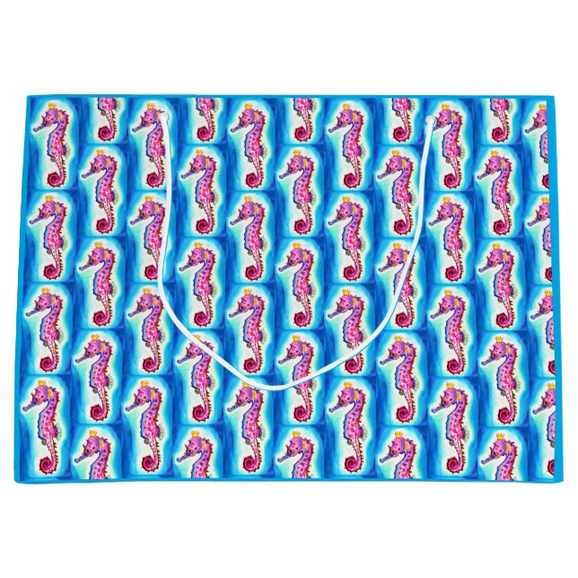 Seahorse Gift Bag (Framsidan)