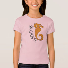 Seahorse - Girls' Bella Passande Babydoll T-Shirt