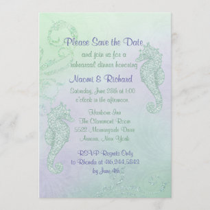 Seahorse Gnistra - Rehearsal Dinner Spara Datumet