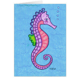 Seahorse Hälsningskort