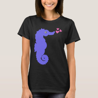 Seahorse Hearts Aquatic Sea Animal Fish Hippocampu T Shirt
