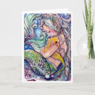 SeaHorse Hugs Kort