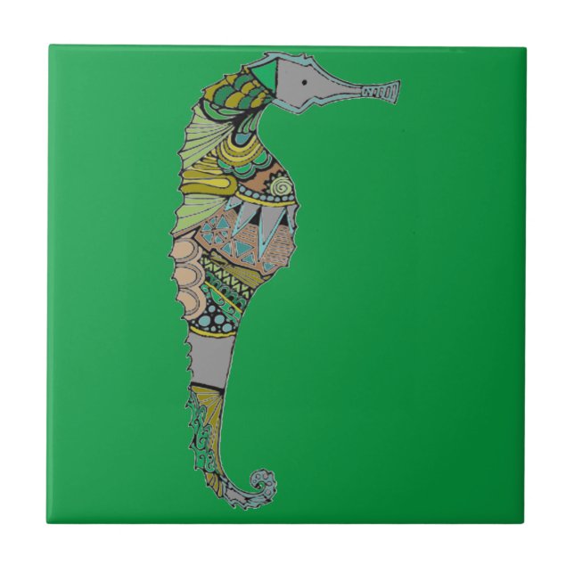 Seahorse Kakelplatta (Framsidan)