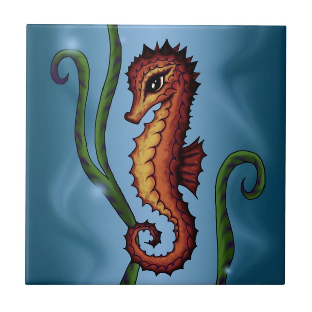 Seahorse Kakelplatta (Framsidan)
