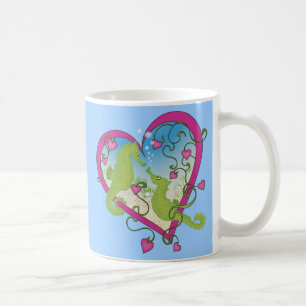 Seahorse Kärlek Kaffemugg