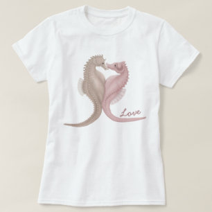 Seahorse Kärlek T Shirt