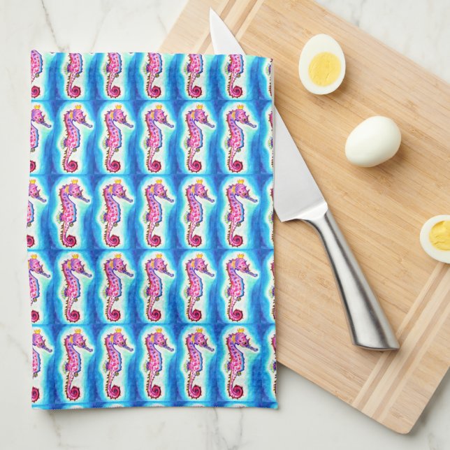 Seahorse Kitchen Towel Kökshandduk (Vikt i Fjärdedel)