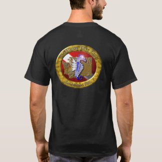 SeaHorse Klubb Vapensköld Tee-Shirt T-Shirt
