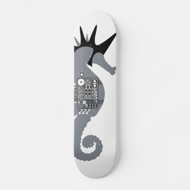 Seahorse Knight Skateboard Deck (Framsida)