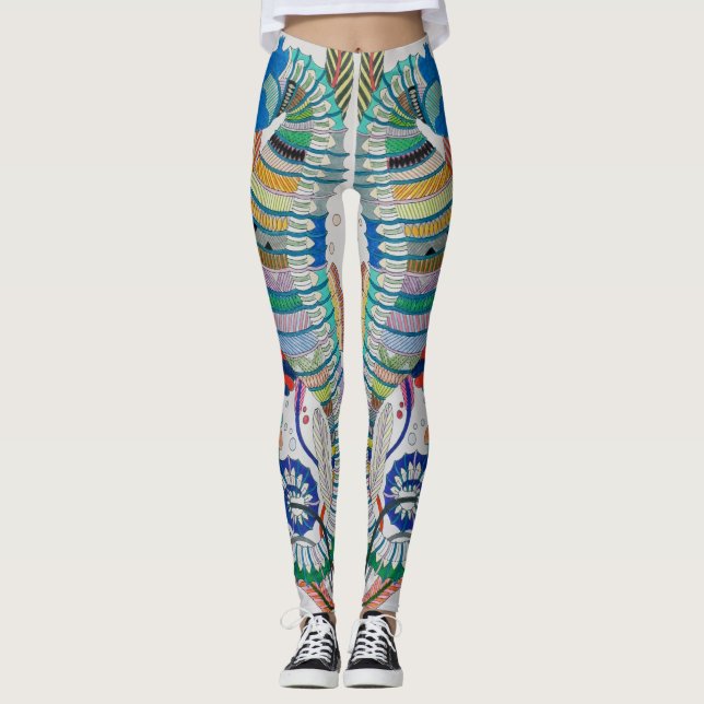 Seahorse Leggings (Framsida)