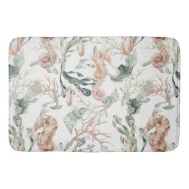 Seahorse Mönster Badrumsmatta