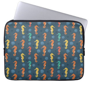 Seahorse Mönster Laptop Fodral