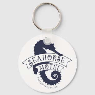 Seahorse Motel Keychain Nyckelring