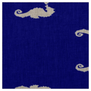 Seahorse och snäcka tyg