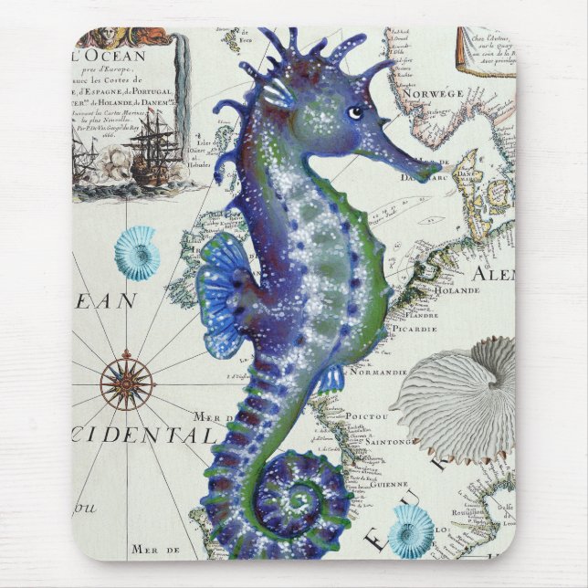 Seahorse Old Karta Musmatta (Framsidan)