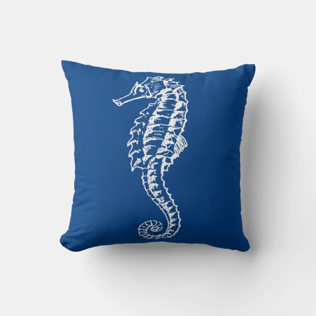 Seahorse Reversible Dekorativ kudde (Framsida)