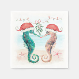 Seahorse Santa Coastal jul Kiss Beach Pappersservett