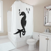 Seahorse Shower Curtain