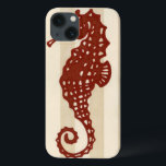 Seahorse Silhouette<br><div class="desc">Har du sett en sjöstad nära? Nu får du den här underbara biet av konst med en orange sjöfågel att lägga till i din insamling av havsdjur. Den här biet av havets livskonst som kommer att slappna av och lugn din dag. Ta den på din Zazzle-produkt idag.</div>