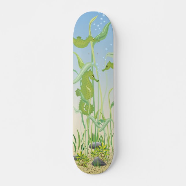 Seahorse Skate Skateboard Bräda 20 Cm (Framsida)