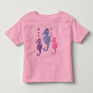 Seahorse Småbarn Rosa T-shirt