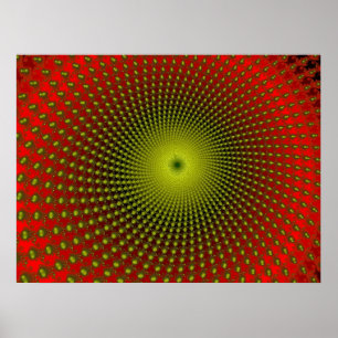 Seahorse Spiral (Skriv ut) Poster