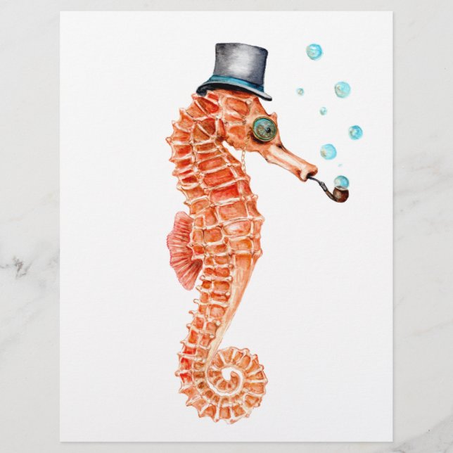 Seahorse Steampunk (Framsida)