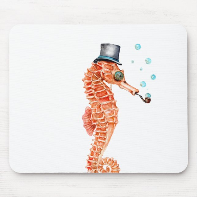 Seahorse Steampunk Musmatta (Framsidan)