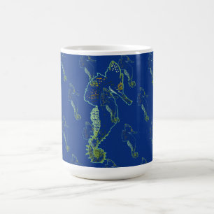 Seahorse teckning Mugg