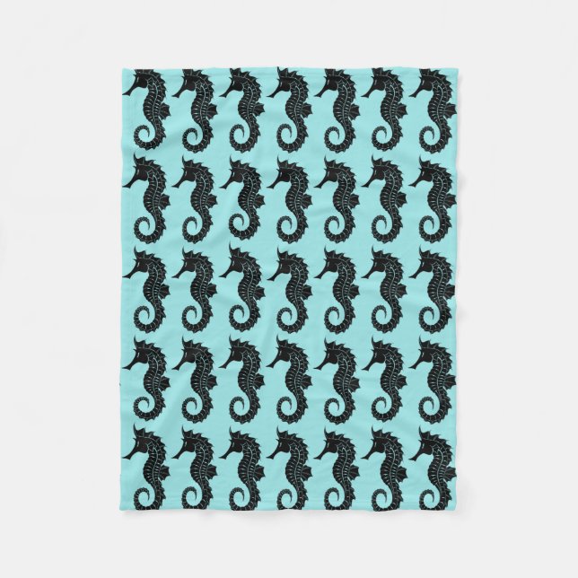 Seahorse throw filtar (Framsidan)