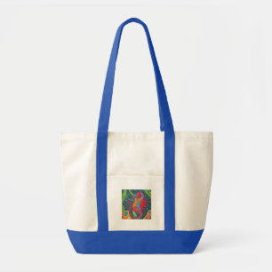 Seahorse Tote Bag Tygkasse