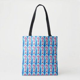 Seahorse Tote Bag Tygkasse
