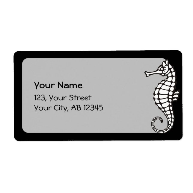 Seahorse White Fraktsedel (Framsidan)