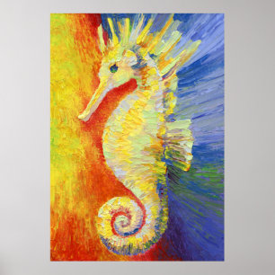 Seahorseaffisch Poster