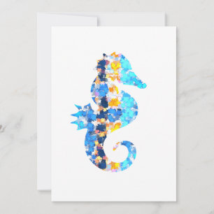 Seahorseinbjudningar Inbjudningar