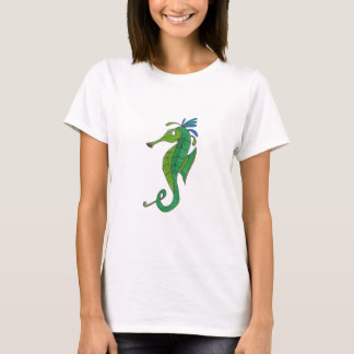 Seahorsekvinna t-skjorta t shirt