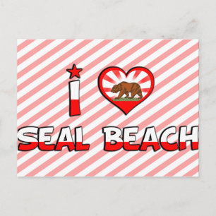 Seal Beach, CA Vykort