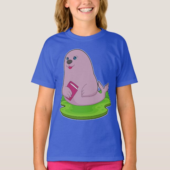 Seal Bok T Shirt (Framsida)