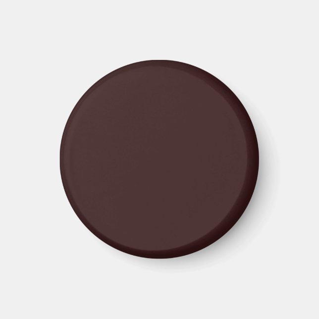 Seal Brown Exklusiv Färg samordnat Magnet (Framsidan)