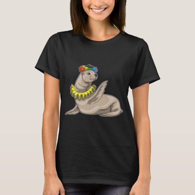 Seal Clown T Shirt (Framsida)