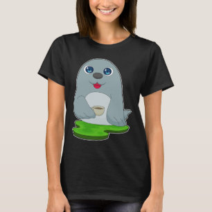 Seal Coffee Kopp T Shirt