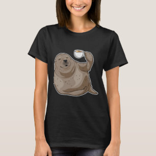 Seal Cup Kaffe T Shirt