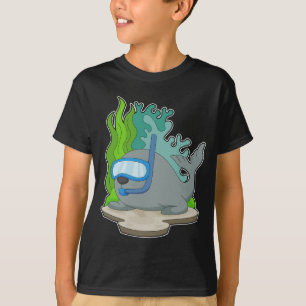 Seal Diver Snorkel Diving T Shirt