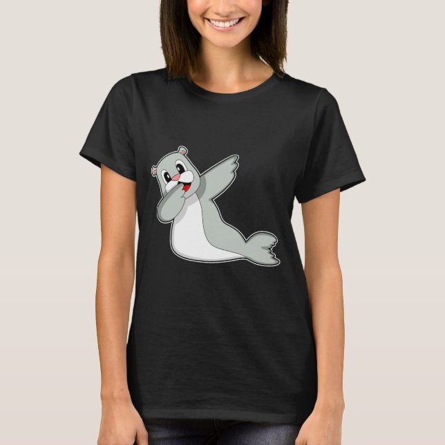 Seal Hip hop Dance T Shirt (Framsida)