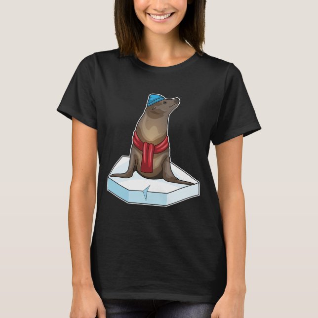 Seal Ice floe T Shirt (Framsida)