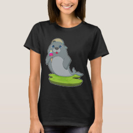Seal Ice kräm cone T Shirt