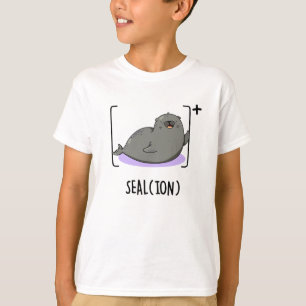 Seal Ion Funny Sea Lejon Pun T Shirt